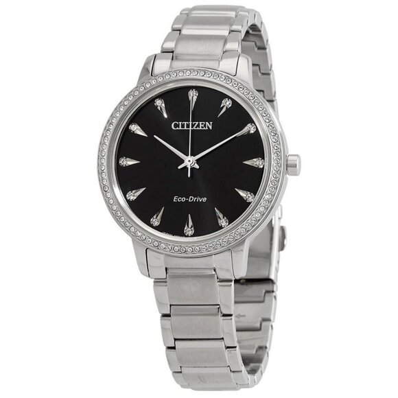 NWT Citizen Fashion Ladies Eco-Drive Steel Authentic Watch - Picture 1 of 3